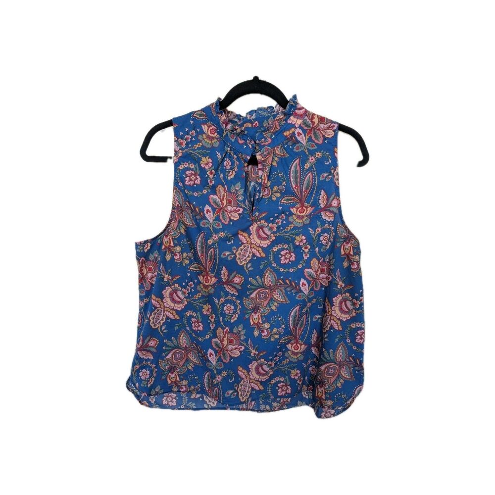 J. Crew x Liberty of London Sleeveless Blouse 14